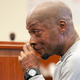 Plaintiff Dewayne Johnson reacts after hearing the verdict in his case against Monsanto at the Superior Court of California in San Francisco on Friday, Aug. 10, 2018. A San Francisco jury on Friday ordered agribusiness giant Monsanto to pay $289 million to the former school groundskeeper dying of cancer, saying the company’s popular Roundup weed killer contributed to his disease